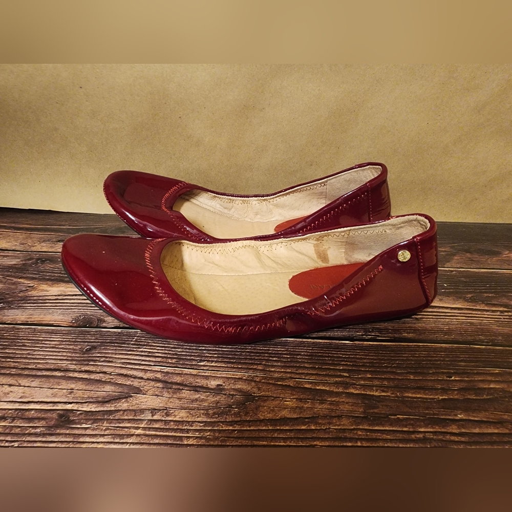 Antonio Melani Burgundy flats